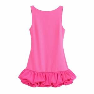 NEW SWEETKAMA women's mini bubble dress in pink